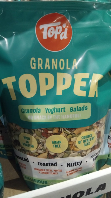 Top'D Granola Topper 1.2KG | Fairdinks