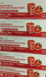True Fruit Red Grapefruit Cup 12 x 198G | Fairdinks