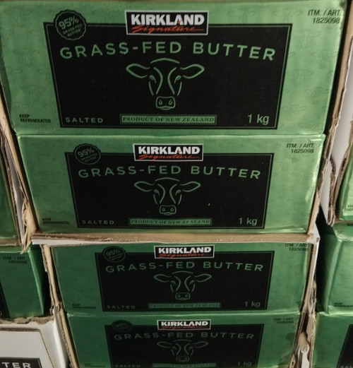 Kirkland Signature Grass-Fed Salted Butter 1KG | Fairdinks