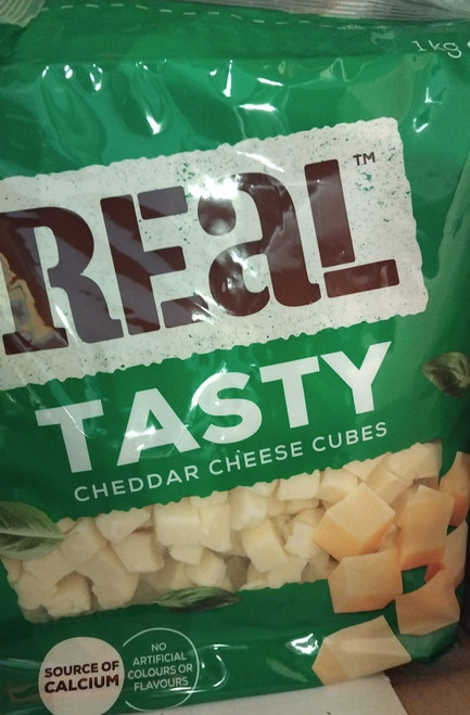 Real Tasty Cheese Cubes 1KG | Fairdinks
