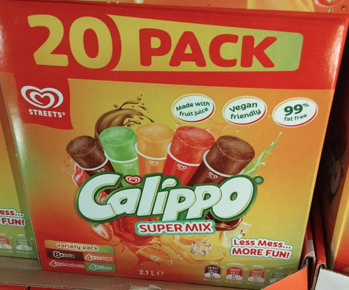 Streets Callipo Variety Pack 20PK - 2.1L | Fairdinks