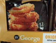 By George Extra Large Onions Hoops 1.2KG | Fairdinks