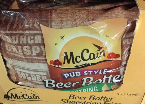 McCain Beer Battered Shoestring Fries 2KG | Fairdinks