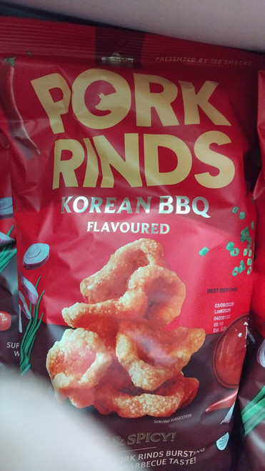 Soban Pork Rinds Sweet & Spicy Korean BBQ 298G | Fairdinks