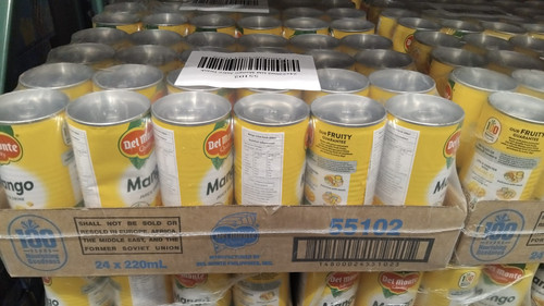 Del Monte Mango Juice Drink 24 x 220ML | Fairdinks
