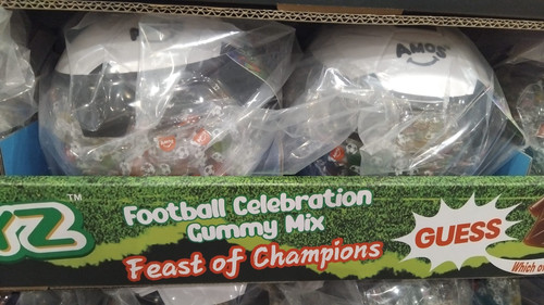 Amos Peelerz Football Gummy Mix 1KG | Fairdinks