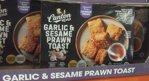 Canton Road Garlic Prawn Toast 860G | Fairdinks