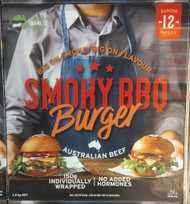 Central Agri Group Smoky BBQ Burger 12 x 150G - 1.8KG | Fairdinks