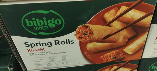 Bibigo Kimchi Spring Rolls 1.25KG | Fairdinks