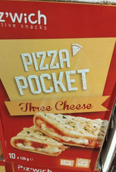 Piz'Wich Pizza Pocket 3 Cheese 1.25KG | Fairdinks