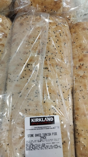 Kirkland Signature StoneBaked Turkish Pide 2 Pack 900G | Fairdinks