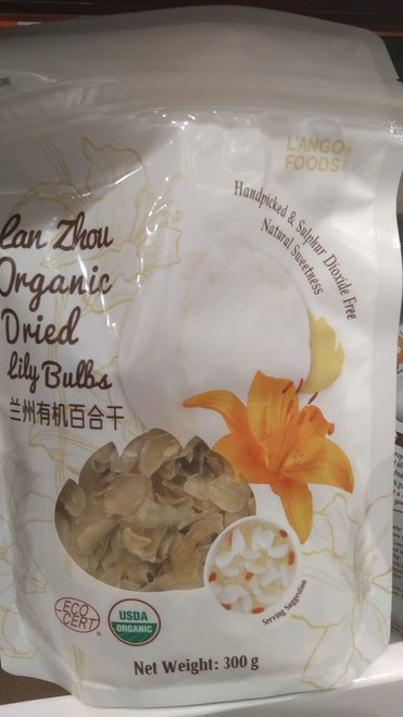 L'ango Organic Dried Lily Bulbs 300G | Fairdinks
