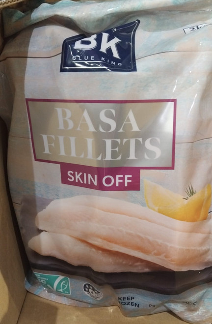 Blue King Basa Fillet Skin Off 2KG (Bag) | Fairdinks