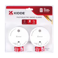 Kidde PhotoElectric Smoke Alarm 2 Pack | Fairdinks