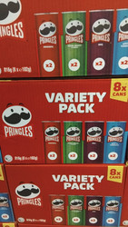 Pringles Variety 8x102G | Fairdinks