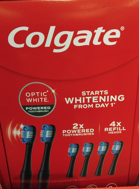 Colgate 2x BatteryBrush - Optic White | Fairdinks