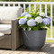 Blaire Resin Planter 22.1" / 56.1CM - Grey | Fairdinks