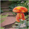 GTX Brands Solar Mushroom Light 1PK Mosaic Glass - Red | Fairdinks GTX Brands Solar Mushroom Light 1PK Mosaic Glass - Red | Fairdinks