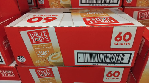 Uncle Toby's Creamy Honey 60 x 35G | Fairdinks
