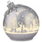 Glass Rotating Balls Set of 2 - Silver | Fairdinks Glass Rotating Balls Set of 2 - Silver | Fairdinks