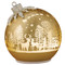 Glass Rotating Balls Set of 2 - Gold | Fairdinks Glass Rotating Balls Set of 2 - Gold | Fairdinks