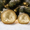 Glass Rotating Balls Set of 2 - Gold | Fairdinks Glass Rotating Balls Set of 2 - Gold | Fairdinks
