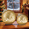 Glass Rotating Balls Set of 2 - Gold | Fairdinks Glass Rotating Balls Set of 2 - Gold | Fairdinks