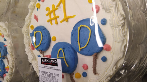 Kirkland Signature Father's Day Cake With Raspberry Filling | Fairdinks