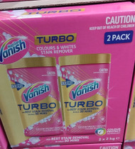 Vanish Napisan Turbo Stain Remover 2 x 2KG | Fairdinks