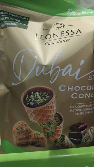 Leonessa Chocolatier Dubai Style Cones 338G | Fairdinks