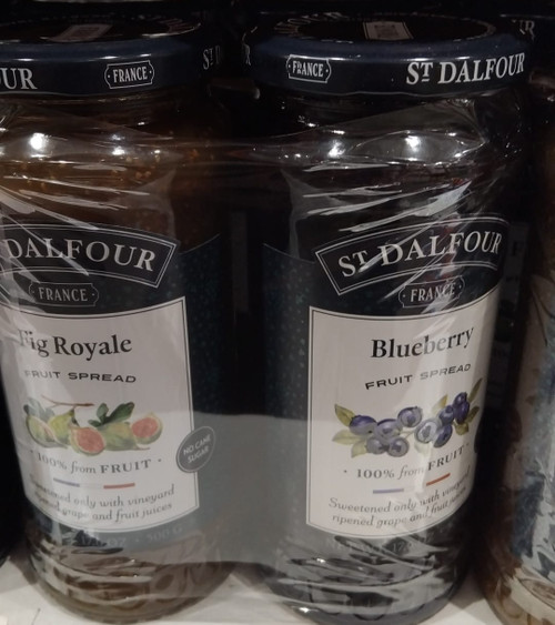 St Dalfour Fig & Blueberry 2 x 500G | Fairdinks