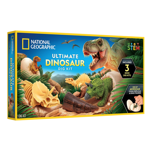 National Geographic Ultimate Dinosaur Dig Kit | Fairdinks