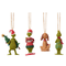 Jim Shore Licensed Hand-Painted Holiday Ornament Set 4 Piece Grinch | Fairdinks Jim Shore Licensed Hand-Painted Holiday Ornament Set 4 Piece Grinch | Fairdinks