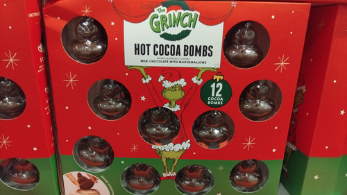 Grinch Figural Cocoa Bomb 12CT | Fairdinks