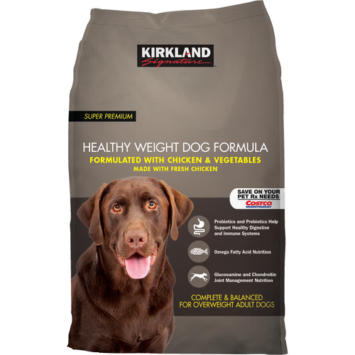 Kirkland Signature Dog Food Healthy Weight 18.1KG | Fairdinks