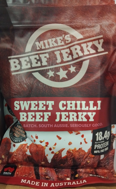 Mike's Beef Jerky Sweet Chilli 250G | Fairdinks
