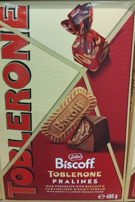 Toblerone Biscoff Box 493G | Fairdinks