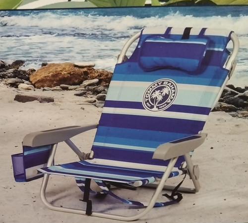 Tommy Bahama Beach Chair 5 Reclining Positions - Blue | Fairdinks