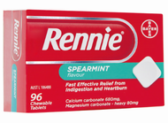 Rennie Spearmint Flavour 96 Count | Fairdinks