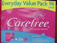 Carefree Everyday Liner Breathable 96 Count | Fairdinks