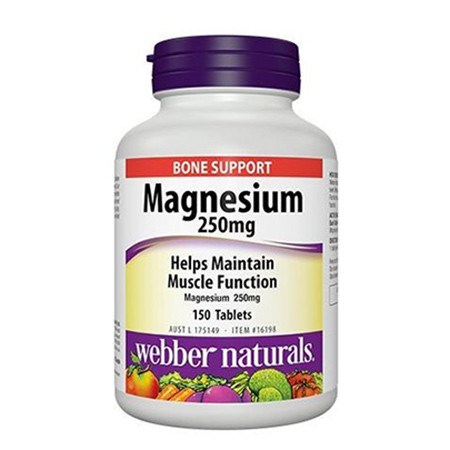 Webber Naturals Magnesium Plus 250mg 150CT | Fairdinks | Fairdinks