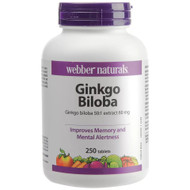 Webber Naturals Ginkgo Biloba 250 Tablets | Fairdinks