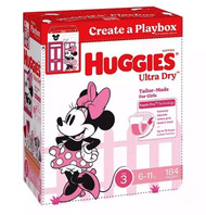 Huggies Nappies Size 3 Crawler Girl 184 Count | Fairdinks