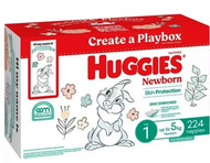 Huggies Ultimate Nappies Newborn 224 count | Fairdinks