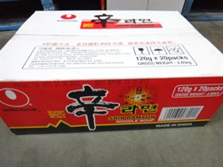 Nong Shim Shin Ramyun Noodle 20 x 120g | Fairdinks