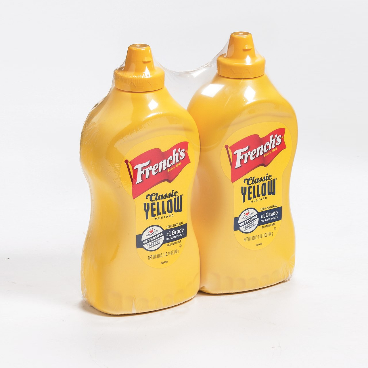 French S Mustard Classic Yellow 2 X 850G Fairdinks   Fairdinks Frenchs Mustard Classic Yellow 2x850G  55000.1549613382.1280.1280 