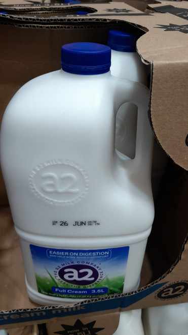 The A2 Milk Company Full Cream Milk 3.5L | Fairdinks