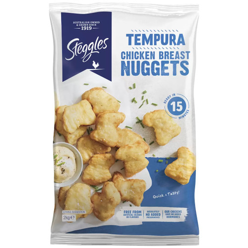 Steggles Chicken Breast Nuggets 2KG | Fairdinks