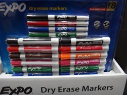 EXPO Whiteboard Markers Assorted 14 + 4 Pack | Fairdinks