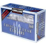 Kirkland Signature Clear Cutlery 360CT | Fairdinks